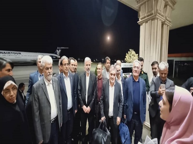 ورود اعضای کمیسیون آموزش بهداشت و درمان مجلس و معاون درمان وزارت بهداشت،درمان و آموزش پزشکی به تبریز