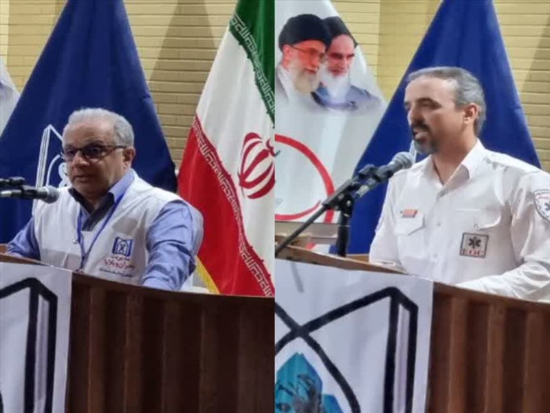 مانور بزرگ مشترک مدیریت بحران در بیمارستان سینای تبریز با موفقیت برگزار شد