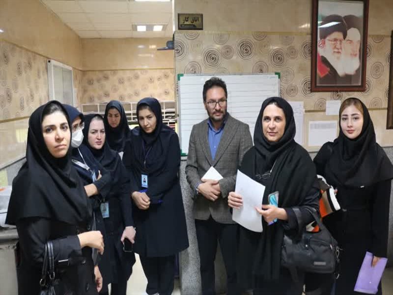 بازدید میدانی و سرزده هیئت نظارتی استانداری از مرکز آموزشی درمانی شهداء تبریز