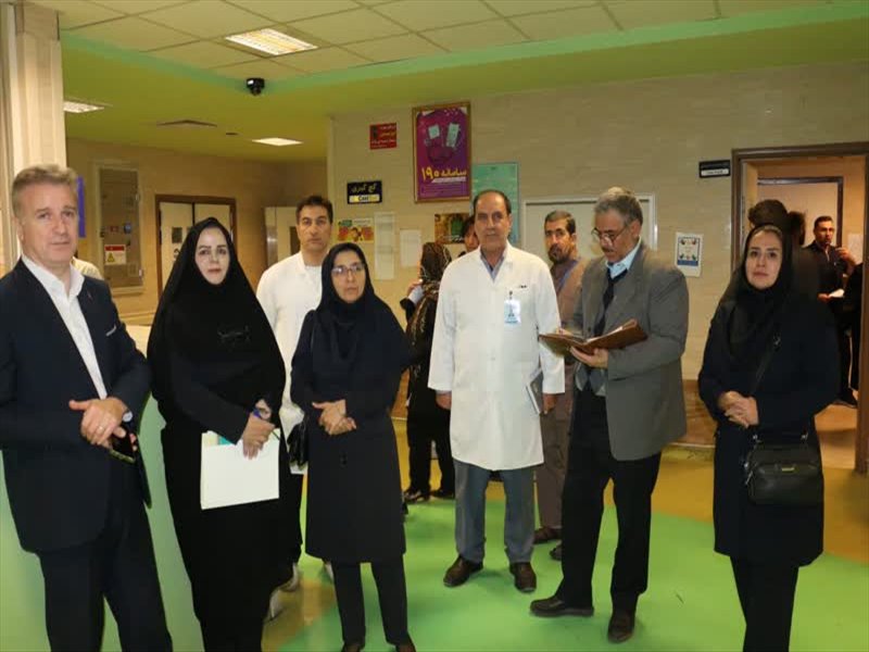 بازدید میدانی و سرزده هیئت نظارتی استانداری از مرکز آموزشی درمانی شهداء تبریز