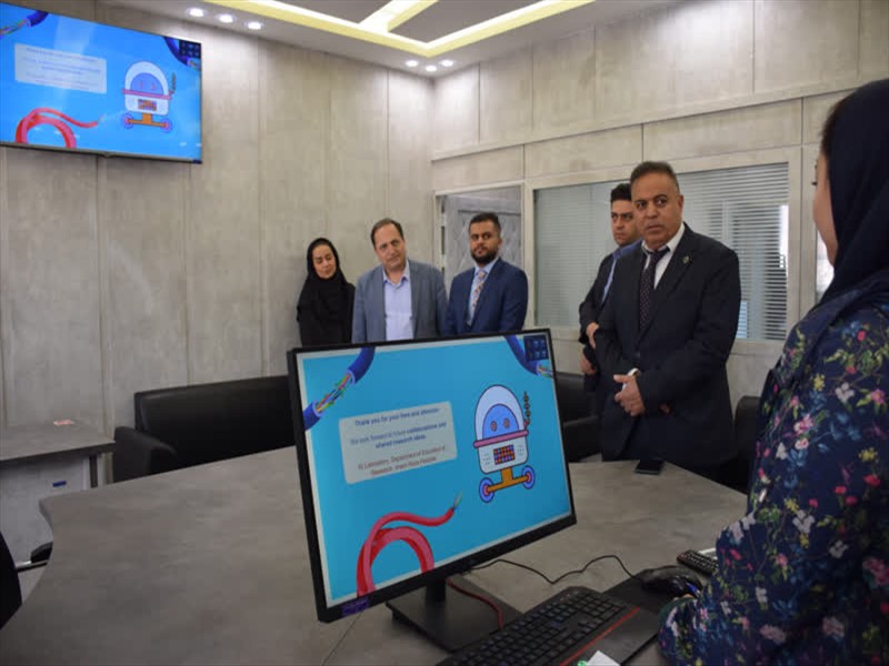 بازدید هیأت دانشگاه المستقبل عراق از مرکز آموزشی درمانی امام رضا(ع) تبریز