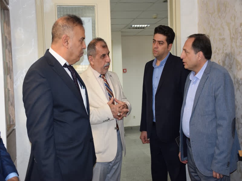 بازدید هیأت دانشگاه المستقبل عراق از مرکز آموزشی درمانی امام رضا(ع) تبریز