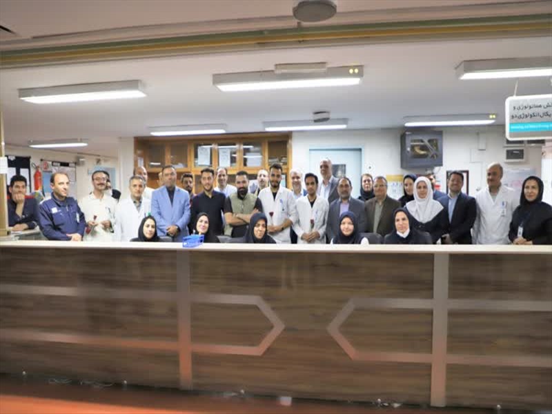 دیدار اعضای شورای کلانشهر تبریز با پرستاران مرکز آموزشی، درمانی امام رضا(ع)