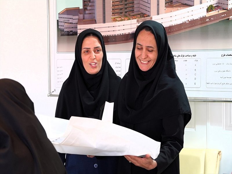 مراسم تکریم و معارفه مدیر پرستاری دانشگاه علوم پزشکی تبریز 