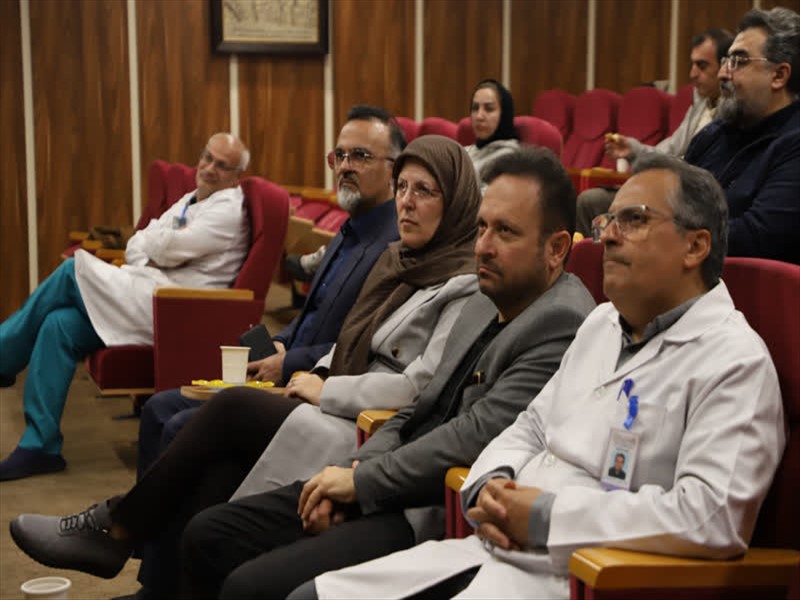 مراسم تکریم و معارفه مدیر گروه طب اورژانس دانشگاه علوم پزشکی تبریز