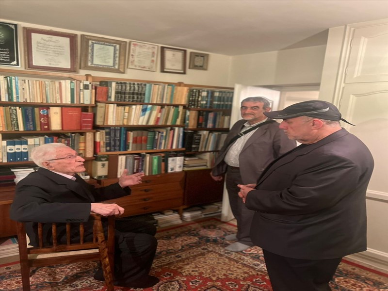 دیدار رئیس دانشگاه علوم پزشکی تبریز با استاد پیشکسوت بیوشیمی، دکتر جواد بلورچیان