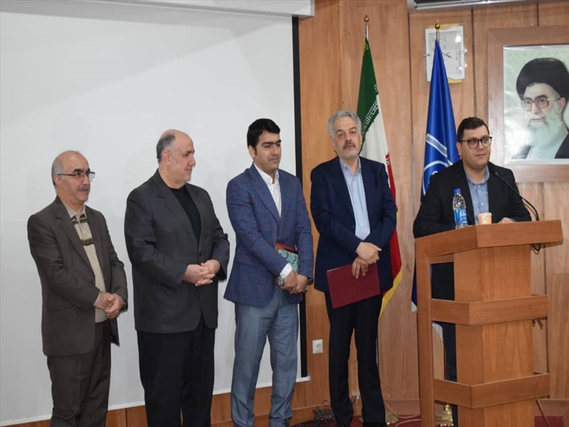 آئین تکریم و معارفه رئیس دانشکده دندانپزشکی  