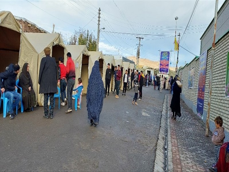 بازدید از بیمارستان صحرائی در منطقه کشکسرای و روستای قابلوق