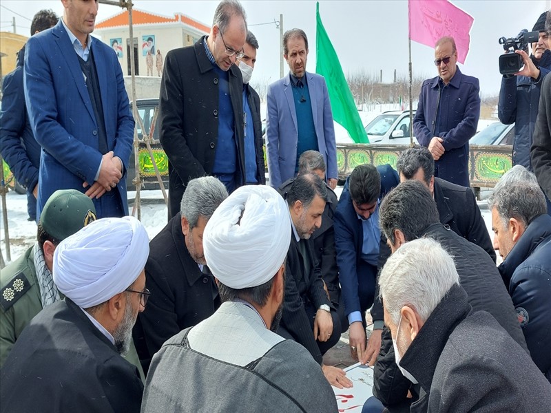 گزارش تصویری افتتاح ساختمان جدید شبکه بهداشت و درمان شهرستان ورزقان