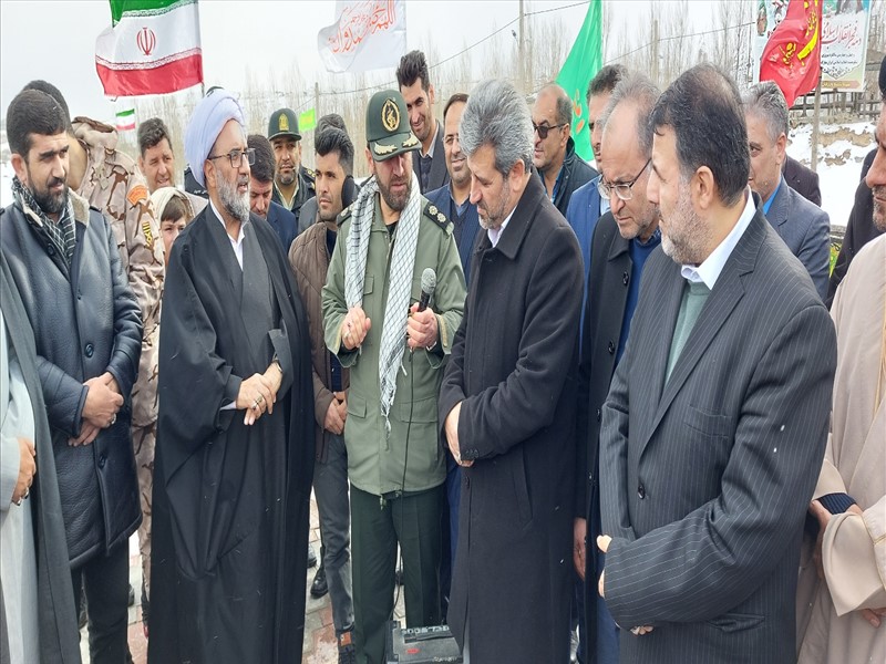 گزارش تصویری افتتاح ساختمان جدید شبکه بهداشت و درمان شهرستان ورزقان