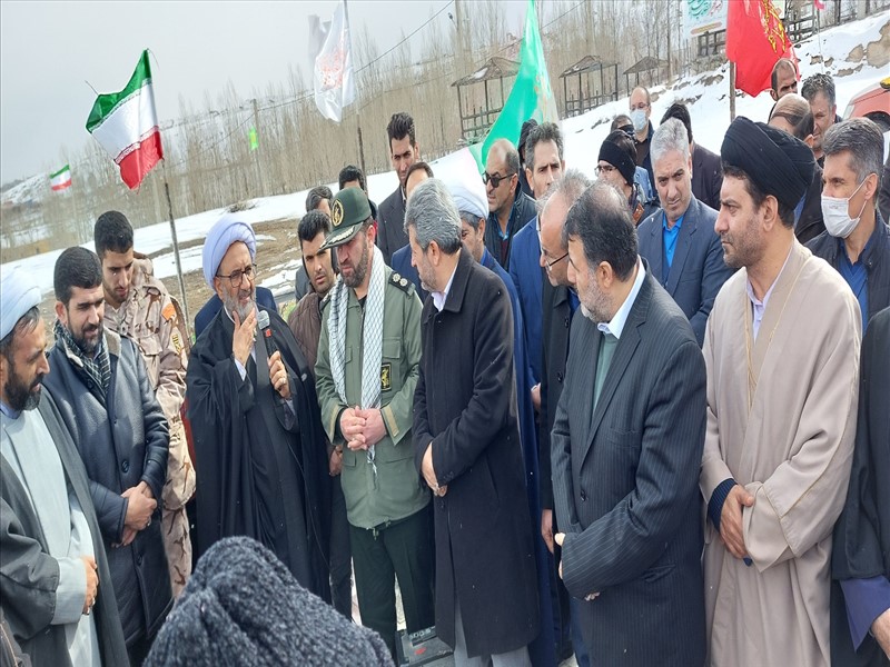 گزارش تصویری افتتاح ساختمان جدید شبکه بهداشت و درمان شهرستان ورزقان