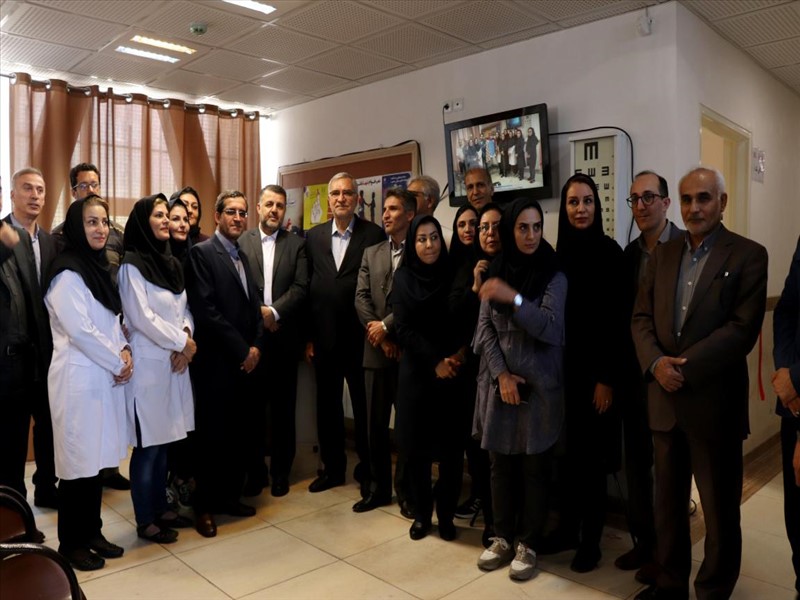 افتتاح اولین مرکز های‌تک مرکز بهداشتی درمانی الهیه تبریز با حضور وزیر بهداشت