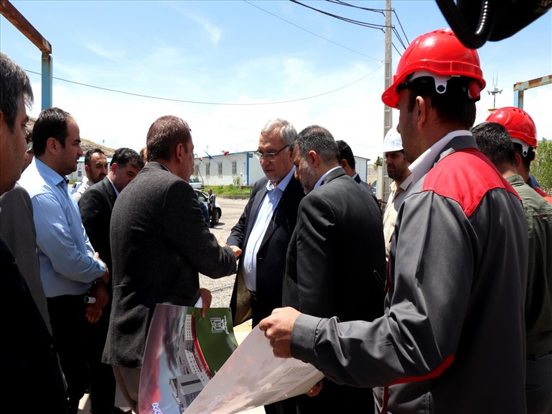 بازدید وزیر بهداشت از پروژه بیمارستان ۱۰۰۰ تختخوابی تبریز