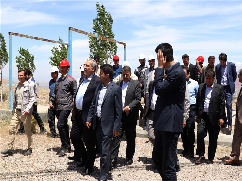بازدید وزیر بهداشت از پروژه بیمارستان ۱۰۰۰ تختخوابی تبریز