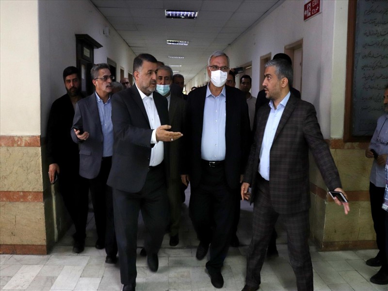 افتتاح مرکز سلول درمانی بیمارستان شهید مدنی با حضور وزیر بهداشت