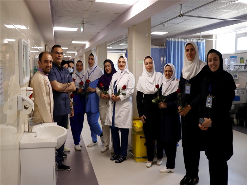 افتتاح طرح توسعه و بهسازی اورژانش بیمارستان طالقانی با حضور وزیر بهداشت