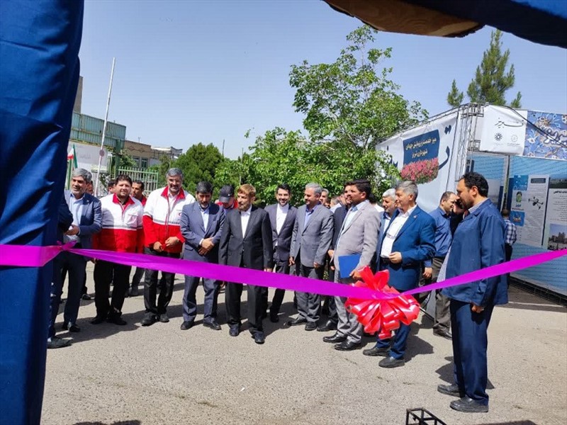 نمایشگاه میز خدمت رزمایش جهادی 1402/03/22