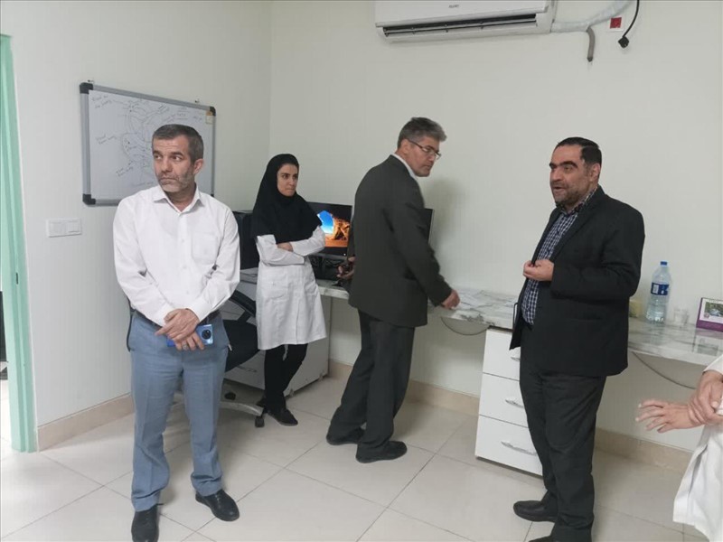بازدید سرزده رئیس اداره بازرسی دانشگاه علوم پزشکی تبریز از بیمارستان کودکان زهرا مردانی آذر