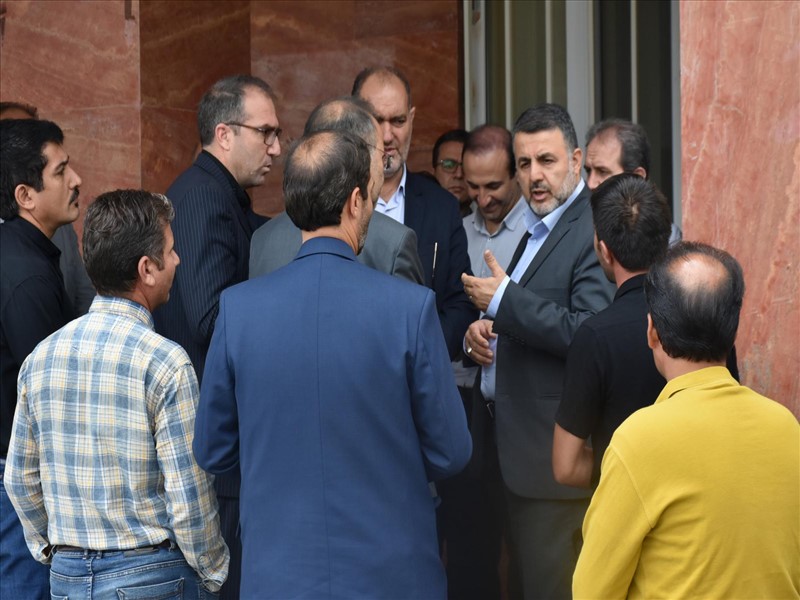 بازدید رئیس دانشگاه علوم پزشکی تبریز از بیمارستان امام خمینی (ره) کلیبر