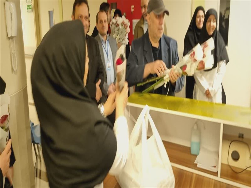 بازدید سرپرست دانشگاه علوم پزشکی تبریز از مرکز آموزشی درمانی الزهرا (س) و بیمارستان بهبود