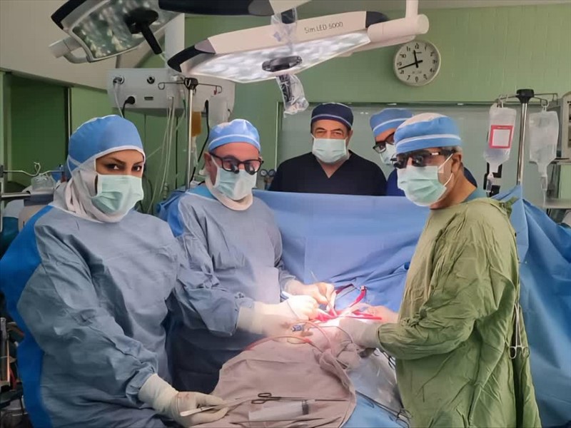 انجام سی امین عمل موفقیت آمیز پیوند قلب در دانشگاه علوم پزشکی تبریز