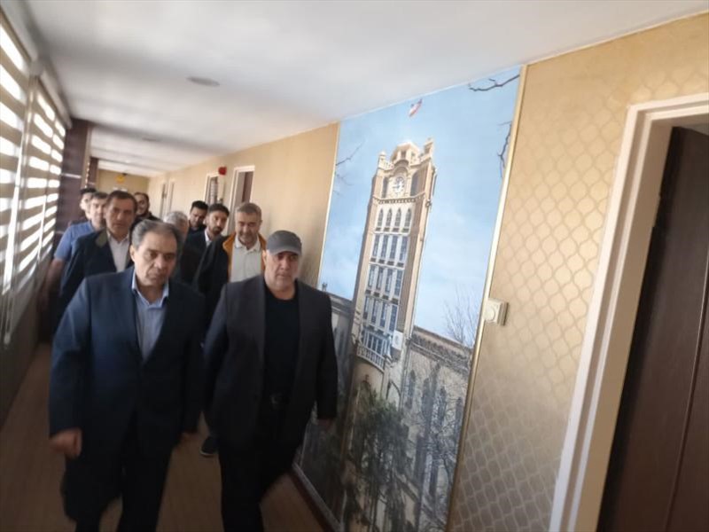 بازدید معاون توسعه مدیریت و مناب وزارت بهداشت از مرکز ملی آموزش مدیریت سلامت دانشگاه علوم پزشکی تبریز