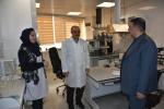 بازدید نوروزی رئیس دانشگاه علوم پزشکی تبریز از واحدهای دانشگاه علوم پزشکی تبریز
