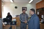 بازدید نوروزی رئیس دانشگاه علوم پزشکی تبریز از واحدهای دانشگاه علوم پزشکی تبریز