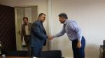 بازدید نوروزی رئیس دانشگاه علوم پزشکی تبریز از واحدهای دانشگاه علوم پزشکی تبریز