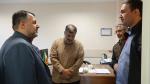 بازدید نوروزی رئیس دانشگاه علوم پزشکی تبریز از واحدهای دانشگاه علوم پزشکی تبریز