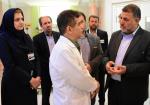 عیادت رئیس دانشگاه علوم پزشکی تبریز از خیر بزرگوار حاج کریم مردانی آذر