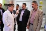 عیادت رئیس دانشگاه علوم پزشکی تبریز از خیر بزرگوار حاج کریم مردانی آذر