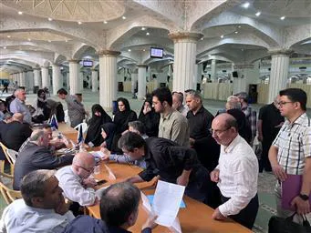 برگزاری میز خدمت دانشگاه علوم پزشکی تبریز