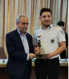 کسب رتبه اول جوان نمونه استان توسط علی احمدآباد اصل علمداری
