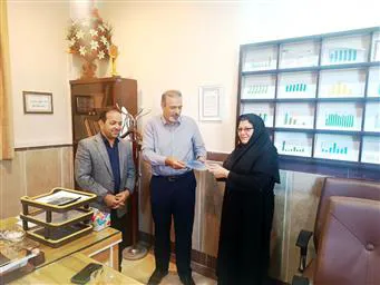 طی حکمی از طرف دکتر اصغر باقری مدیر شبکه بهداشت و درمان شهرستان بناب سرکارخاننم طاهره تیزفهم  به عنوان مدیر بیمارستان امام خمینی (ره) منصوب شد