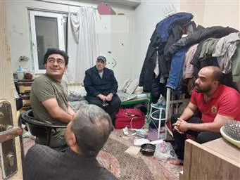 بازدید رییس دانشگاه علوم پزشکی تبریز از خوابگاه های پسران