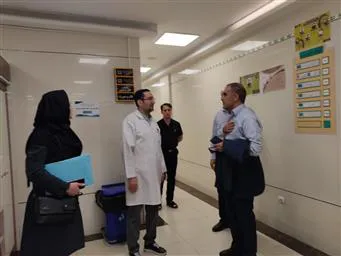 بازدید کارشناسان وزارت بهداشت از درمانگاه تخصصی و فوق‌تخصصی مرکز آموزشی و درمانی امام رضا(ع) تبریز با هدف ارزیابی اجرای طرح پزشک خانواده و سیستم ارجاع