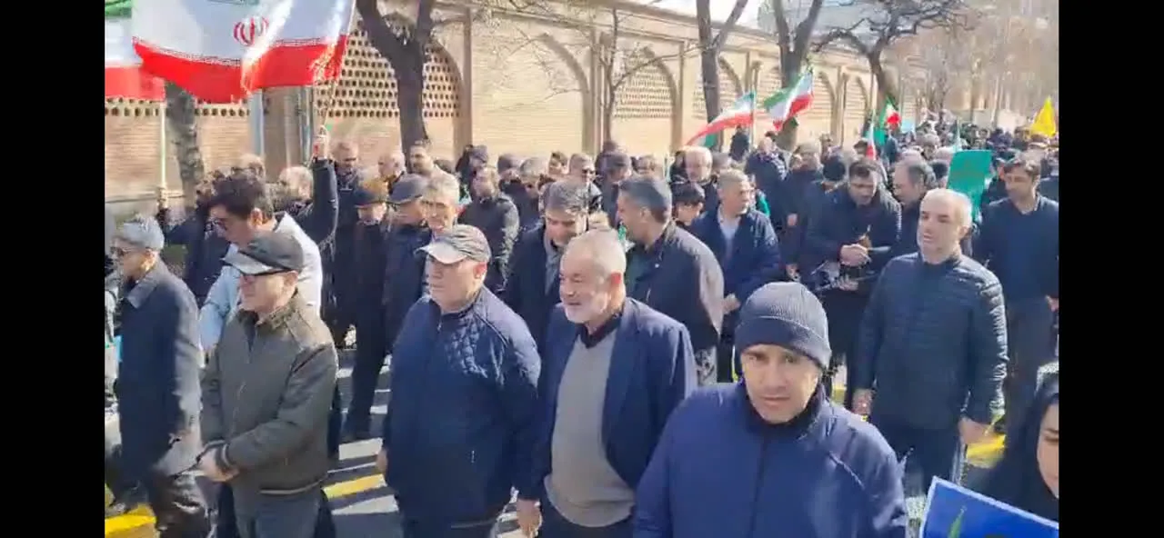 حضور حماسی خانواده بزرگ دانشگاه علوم پزشکی تبریز در راهپیمایی روز جهانی قدس