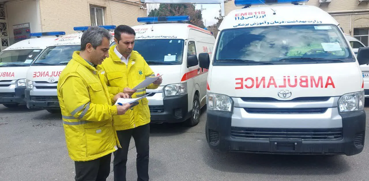 تقویت ناوگان امدادی آذربایجان‌شرقی با تحویل ۴ آمبولانس جدید