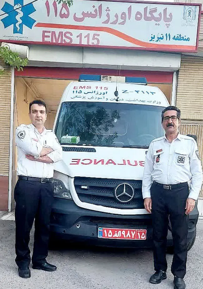 نجات معجزه‌آسای یک جوان ۲۲ساله در تبریز با اقدام بموقع