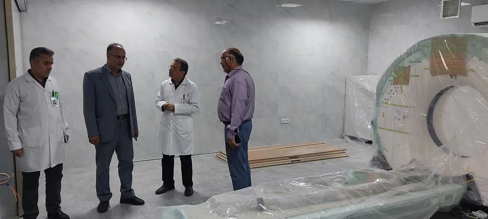بازدید دکتر علی جنتی از پروژهای عمرانی بیمارستان امام رضای تبریز