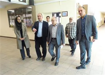 بازدید اعضای تیم اعتباربخشی موسسه ای از دانشکده پرستاری و مامائی تبریز