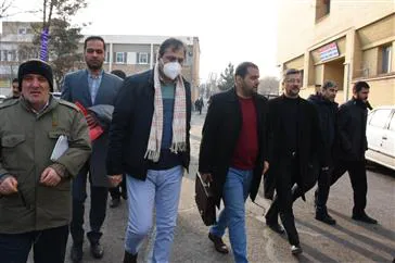 بازدید مدیر کل بهداشت و درمان معاونت امور سلامت سازمان پدافند غیر عامل کشور از  مراکز درمانی تبریز