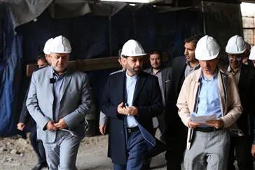 گزارش تصویری بازدید استاندار آذربایجان شرقی از پروژه بیمارستان هزار تخت خوابی