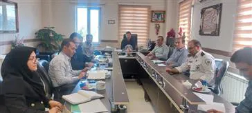 برگزاری جلسه شورای اداری