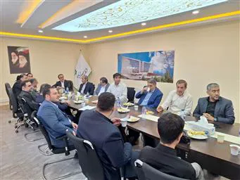 بازدید دکتر نقی پور از پژوهشگاه ربع رشیدی