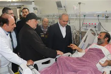 بازدید سرزده استاندارمحترم آذربایجان شرقی از مرکز آموزشی و درمانی شهداء تبریز