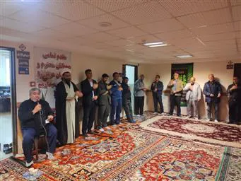 برگزاری مراسم دعای توسل وعزاداری بمناسبت ایام فاطمیه