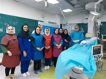 انجام اولین عمل موفقیت آمیز الکتروفیزیولوژی قلب بزرگسالان در بیمارستان کودکان زهرا مردانی آذری