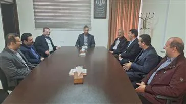 دیدار نوروزی روسای ادارات شهرستان عجب‌شیر با فرماندار شهرستان عجب‌شیر